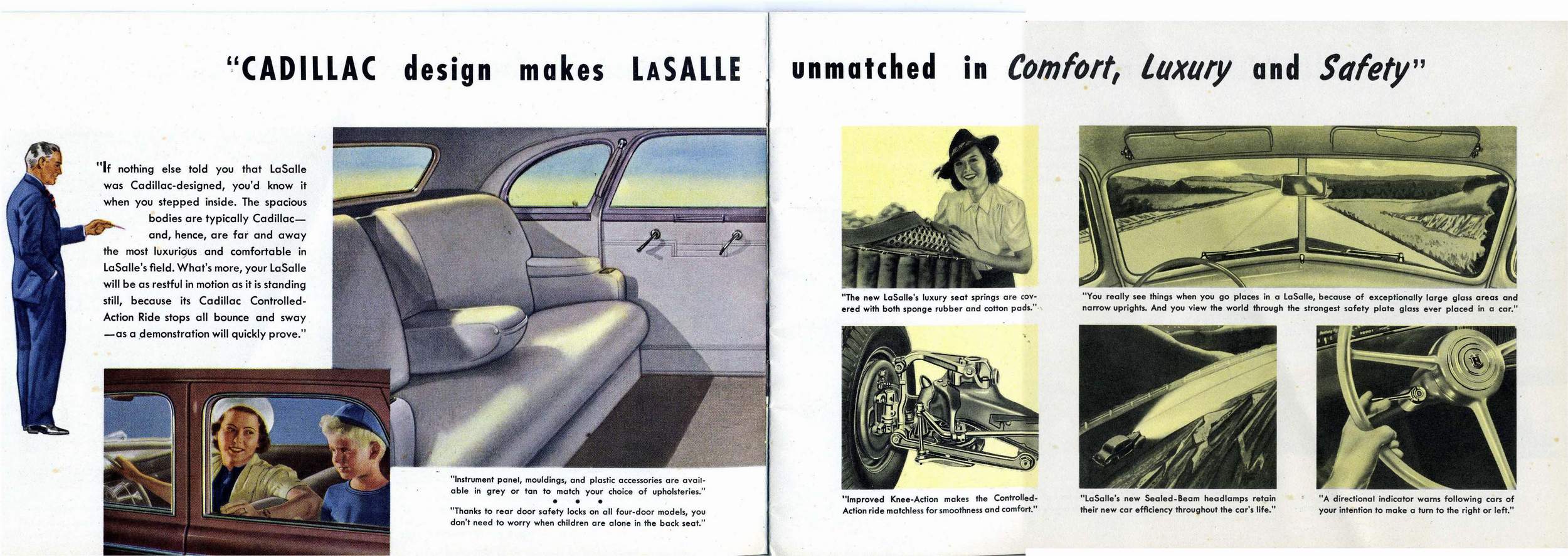 1940 Cadillac LaSalle Brochure Page 11